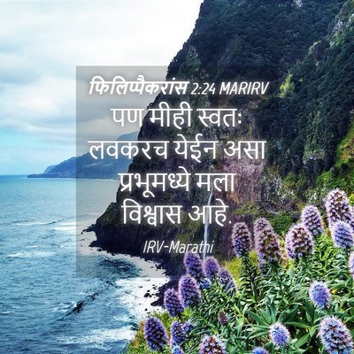 Picture 04 - फिलिप्पैकरांस 2:24 MARIRV - पण मीही स्वतः - Bible Verse Picture