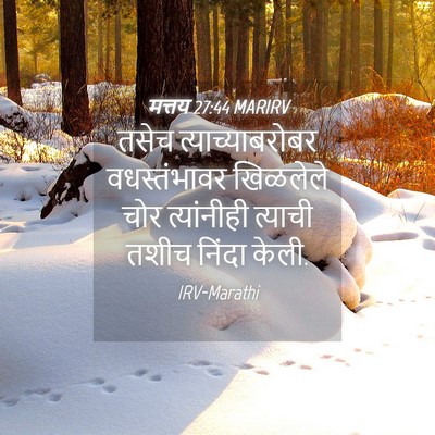 Picture 04 - मत्तय 27:44 MARIRV - तसेच - Bible Verse Picture