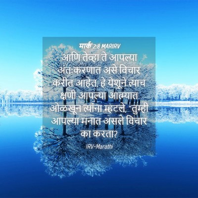 Picture 04 - मार्क 2:8 MARIRV - आणि तेव्हा ते - Bible Verse Picture