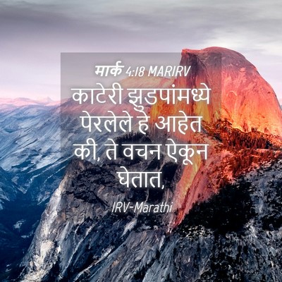 Picture 04 - मार्क 4:18 MARIRV - काटेरी - Bible Verse Picture
