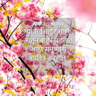 Picture 04 - मार्क 7:23 MARIRV - या सर्व वाईट - Bible Verse Picture