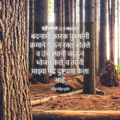 Picture 04 - यहेज्केल 22:9 MARIRV - बदनामी कारक - Bible Verse Picture