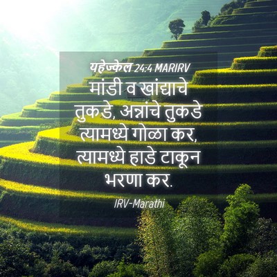 Picture 04 - यहेज्केल 24:4 MARIRV - मांडी व खांद्याचे - Bible Verse Picture