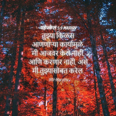 Picture 04 - यहेज्केल 5:9 MARIRV - तुझ्या किळस - Bible Verse Picture