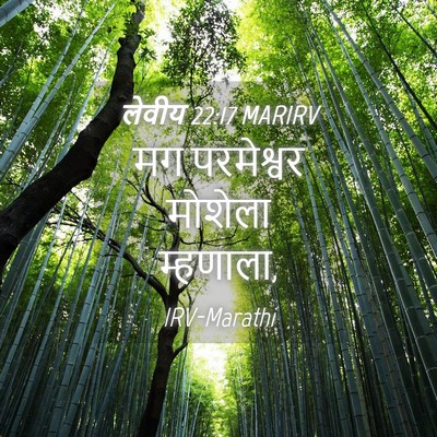 Picture 04 - लेवीय 22:17 MARIRV - मग परमेश्वर - Bible Verse Picture