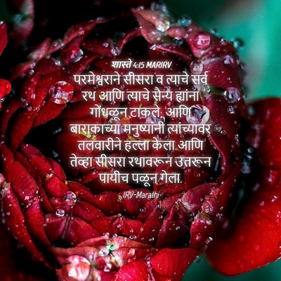 Picture 04 - शास्ते 4:15 MARIRV - परमेश्वराने सीसरा - Bible Verse Picture