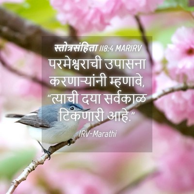 Picture 04 - स्तोत्रसंहिता 118:4 MARIRV - परमेश्वराची - Bible Verse Picture