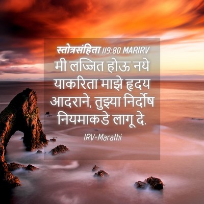 Picture 04 - स्तोत्रसंहिता 119:80 MARIRV - मी लज्जित होऊ नये - Bible Verse Picture