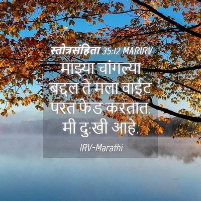 Picture 04 - स्तोत्रसंहिता 35:12 MARIRV - माझ्या चांगल्या - Bible Verse Picture
