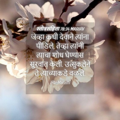 Picture 04 - स्तोत्रसंहिता 78:34 MARIRV - जेव्हा कधी देवाने - Bible Verse Picture