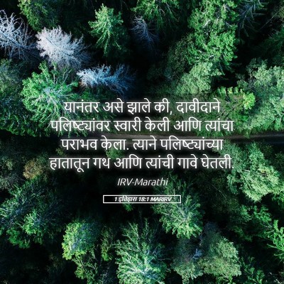 Picture 05 - 1 इतिहास 18:1 MARIRV - यानंतर असे झाले की, - Bible Verse Picture