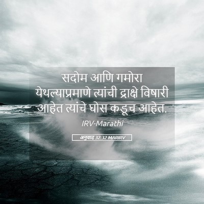 Picture 05 - अनुवाद 32:32 MARIRV - सदोम आणि गमोरा - Bible Verse Picture