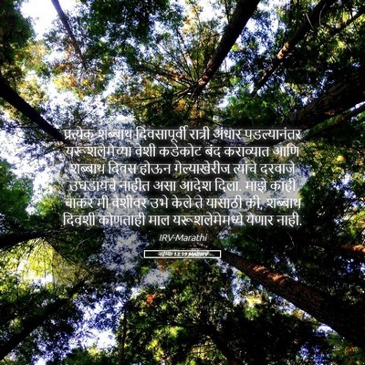 Picture 05 - नहेम्या 13:19 MARIRV - प्रत्येक शब्बाथ - Bible Verse Picture