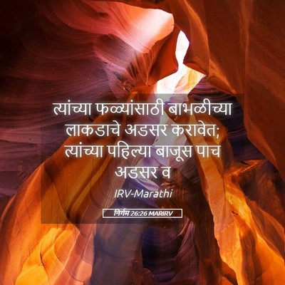 Picture 05 - निर्गम 26:26 MARIRV - त्यांच्या - Bible Verse Picture