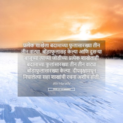 Picture 05 - निर्गम 37:19 MARIRV - प्रत्येक शाखेला - Bible Verse Picture