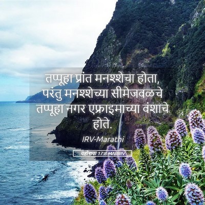 Picture 05 - यहोशवा 17:8 MARIRV - तप्पूहा प्रांत - Bible Verse Picture
