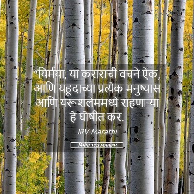 Picture 05 - यिर्मया 11:2 MARIRV - “यिर्मया, या - Bible Verse Picture