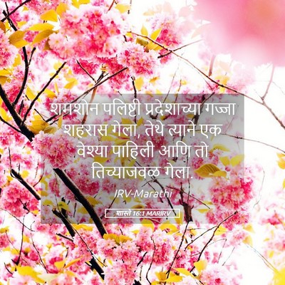 Picture 05 - शास्ते 16:1 MARIRV - शमशोन पलिष्टी - Bible Verse Picture