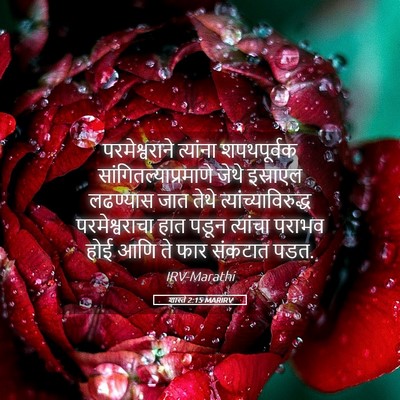 Picture 05 - शास्ते 2:15 MARIRV - परमेश्वराने - Bible Verse Picture