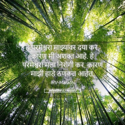 Picture 05 - स्तोत्रसंहिता 6:2 MARIRV - हे परमेश्वरा - Bible Verse Picture