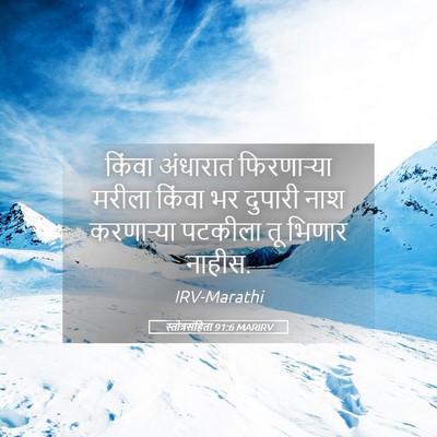 Picture 05 - स्तोत्रसंहिता 91:6 MARIRV - किंवा अंधारात - Bible Verse Picture
