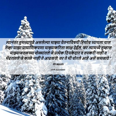 Picture 06 - उत्पत्ति 30:33 MARIRV - त्यानंतर - Bible Verse Picture