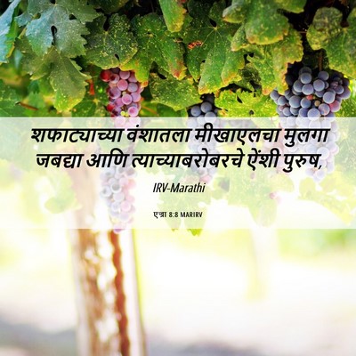 Picture 06 - एज्रा 8:8 MARIRV - शफाट्याच्या - Bible Verse Picture