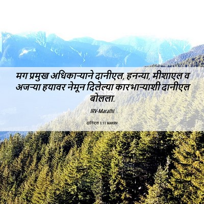Picture 06 - दानिएल 1:11 MARIRV - मग प्रमुख - Bible Verse Picture