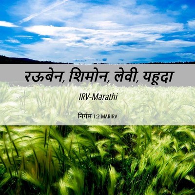 Picture 06 - निर्गम 1:2 MARIRV - रऊबेन, शिमोन, लेवी, - Bible Verse Picture