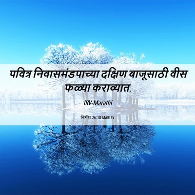 Picture 06 - निर्गम 26:18 MARIRV - पवित्र - Bible Verse Picture