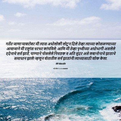 Picture 06 - यहेज्केल 31:16 MARIRV - गर्तेत - Bible Verse Picture