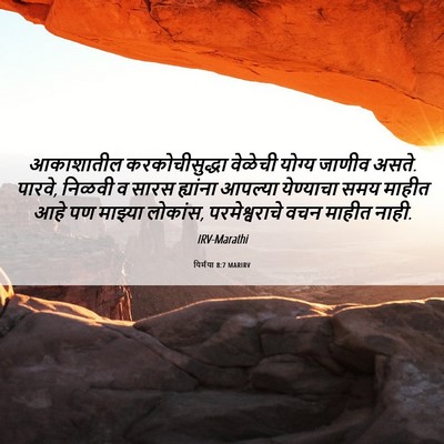 Picture 06 - यिर्मया 8:7 MARIRV - आकाशातील - Bible Verse Picture