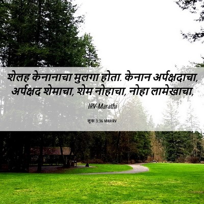 Picture 06 - लूक 3:36 MARIRV - शेलह केनानाचा - Bible Verse Picture