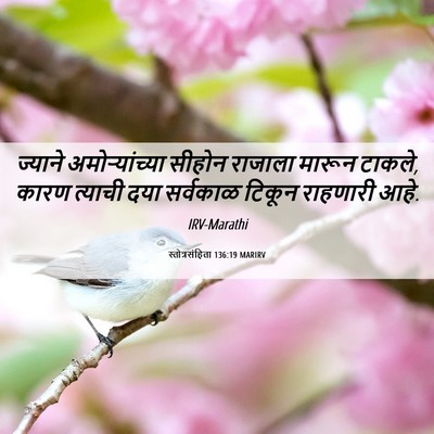 Picture 06 - स्तोत्रसंहिता 136:19 MARIRV - ज्याने - Bible Verse Picture