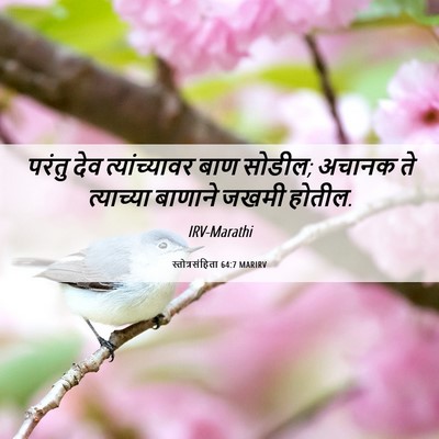 Picture 06 - स्तोत्रसंहिता 64:7 MARIRV - परंतु देव - Bible Verse Picture