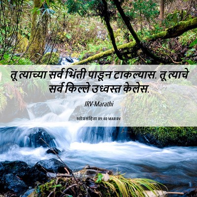 Picture 06 - स्तोत्रसंहिता 89:40 MARIRV - तू त्याच्या सर्व - Bible Verse Picture