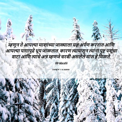 Picture 06 - हबक्कूक 1:16 MARIRV - म्हणून ते आपल्या - Bible Verse Picture
