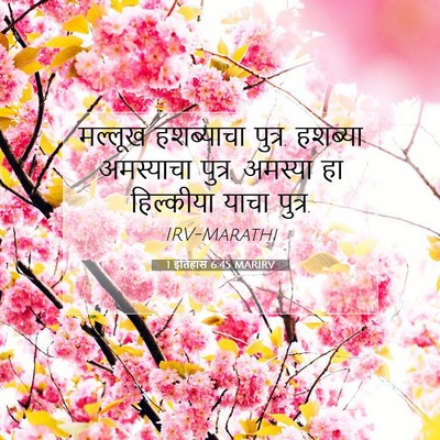 Picture 07 - 1 इतिहास 6:45 MARIRV - मल्लूख हशब्याचा - Bible Verse Picture