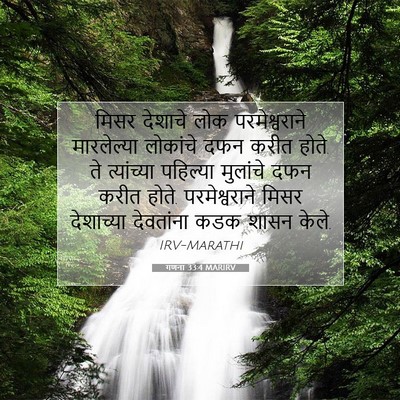 Picture 07 - गणना 33:4 MARIRV - मिसर देशाचे लोक - Bible Verse Picture