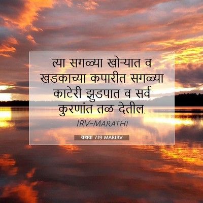 Picture 07 - यशया 7:19 MARIRV - त्या सगळ्या - Bible Verse Picture