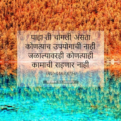 Picture 07 - यहेज्केल 15:5 MARIRV - पाहा ती चांगली - Bible Verse Picture