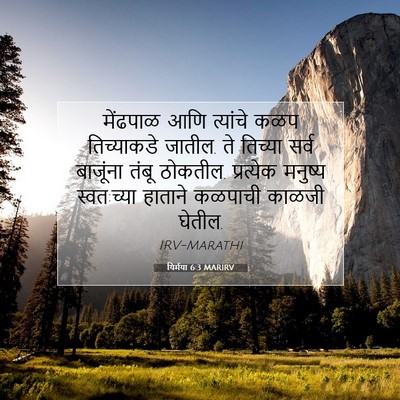 Picture 07 - यिर्मया 6:3 MARIRV - मेंढपाळ आणि - Bible Verse Picture