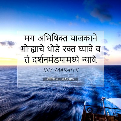 Picture 07 - लेवीय 4:5 MARIRV - मग अभिषिक्त - Bible Verse Picture