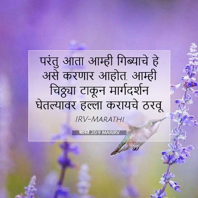 Picture 07 - शास्ते 20:9 MARIRV - परंतु आता आम्ही - Bible Verse Picture
