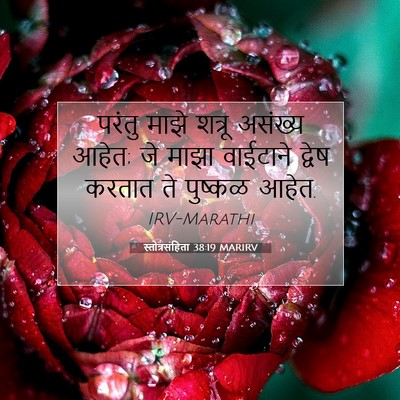 Picture 07 - स्तोत्रसंहिता 38:19 MARIRV - परंतु माझे शत्रू - Bible Verse Picture