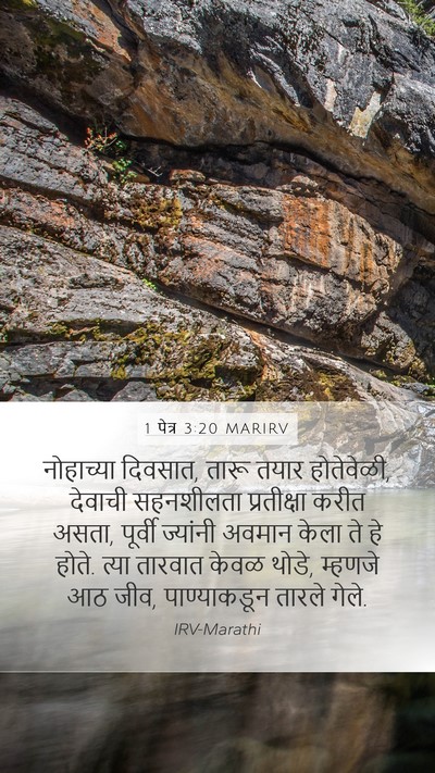 1 पेत्र 3:20 MARIRV Bible Verse Image