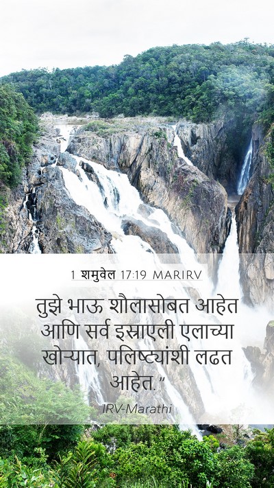 1 शमुवेल 17:19 MARIRV Bible Verse Image
