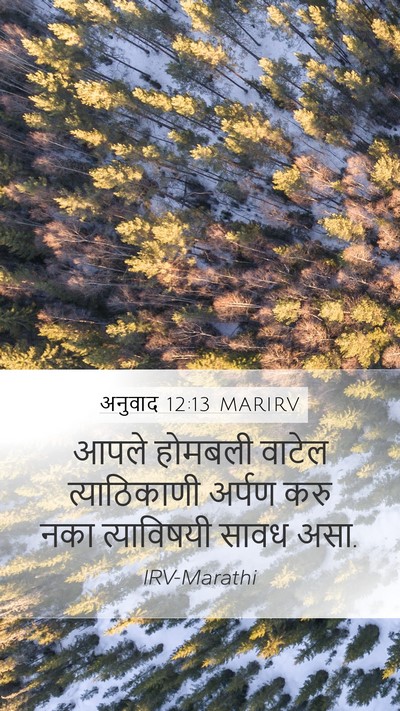 अनुवाद 12:13 MARIRV Bible Verse Image