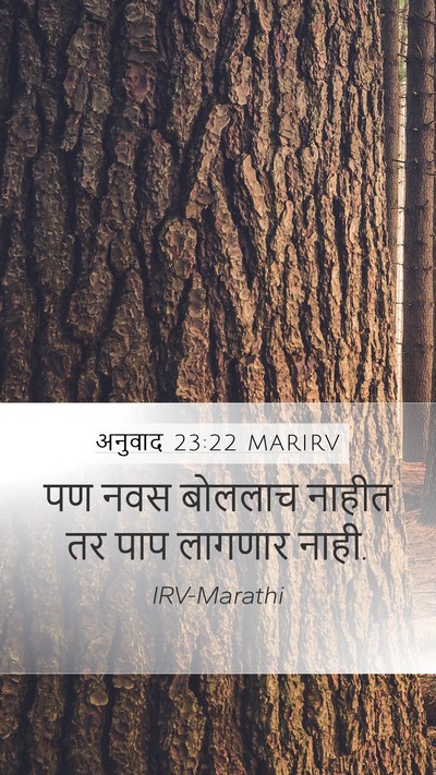 अनुवाद 23:22 MARIRV Bible Verse Image