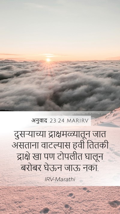 अनुवाद 23:24 MARIRV Bible Verse Image